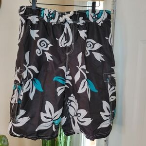 Kanu Surf Mens Lined NEW Swim Trunks Size XXL